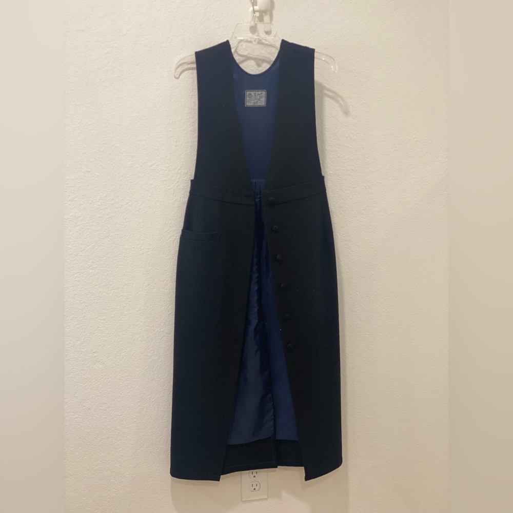 Hei Mu Dan Wool Vest Dress